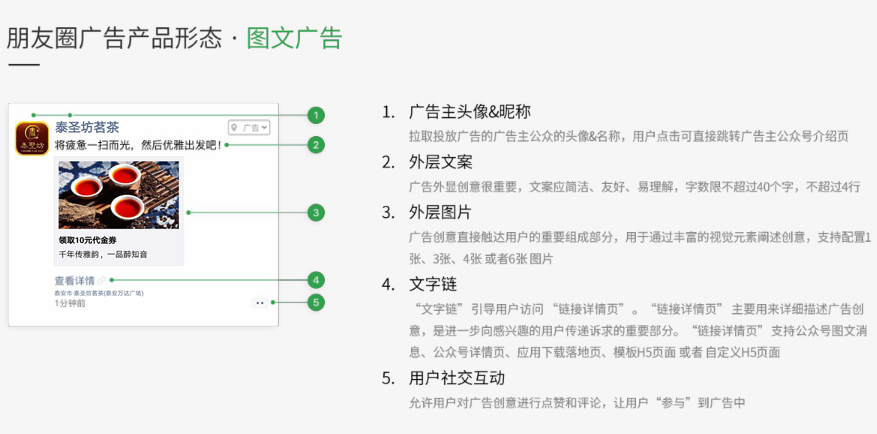 微信朋友圈/今日头条/抖音/快手等平台广告